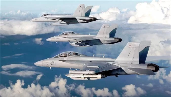 F/A-18C/D My khoe kha nang mang cung luc 12 ten lua cuc “khung“-Hinh-6