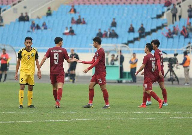 'Hủy diệt' U23 Brunei 8-0, U23 Thái Lan tạm chiếm ngôi đầu bảng