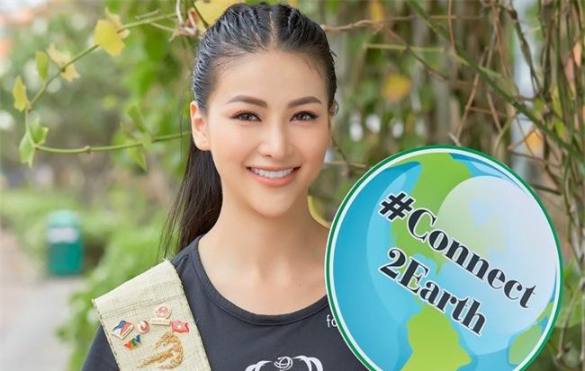 Vượt bão vụ lùm xùm mua giải Hoa hậu Trái đất, Phương Khánh được khen ngợi vì hành động này