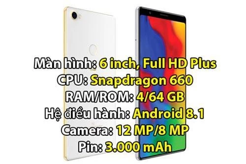 Bphone 3 Pro (9,99 triệu đồng).