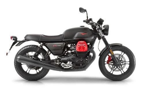 1. Moto Guzzi V7 III Carbon Dark (giá khởi điểm: 11,275 USD).