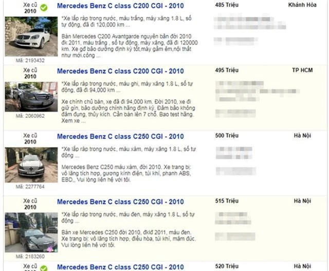 Hàng loạt xe sang qua sử dụng ít năm được rao bán chỉ bằng giá xe cỏ - 3