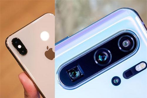 So kè camera Huawei P30 Pro và iPhone Xs Max 