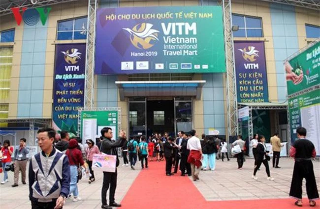 Hội chợ Du lịch quốc tế Việt Nam (VITM 2019) diễn ra tại Cung Văn hóa Hữu Nghị từ ngày 27-30/3/2019. Ảnh: Dân trí