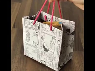Clip: Những sáng tạo 'đẹp, độc' không ngờ từ tờ giấy báo cũ