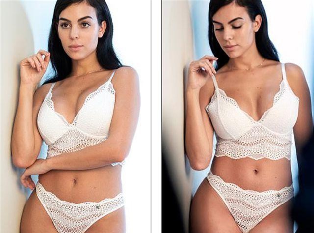 CLIP: Bạn gái Ronaldo bốc lửa với nội y