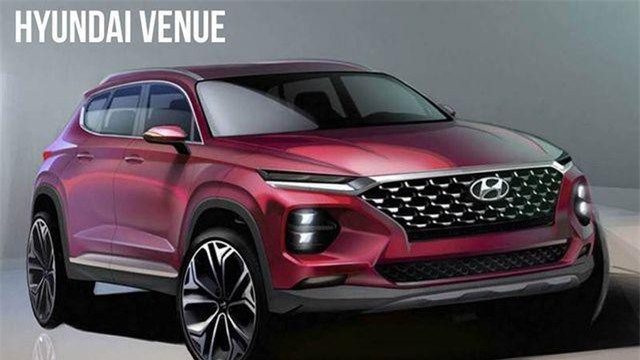 Tân binh Hyundai Venue chờ ngày ra mắt