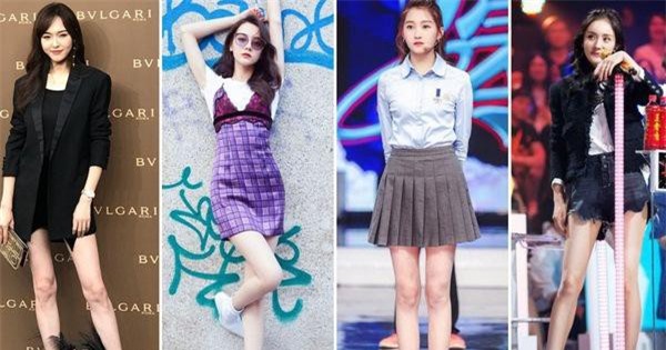 Bí quyết nào giúp các mỹ nhân Cbiz sở hữu được đôi chân vừa thon dài vừa thẳng tắp?