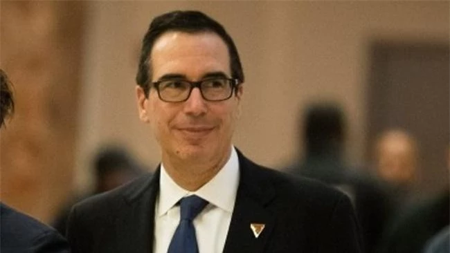 Bộ trưởng Tài chính Mỹ Steven Mnuchin. Ảnh: BBC.com.