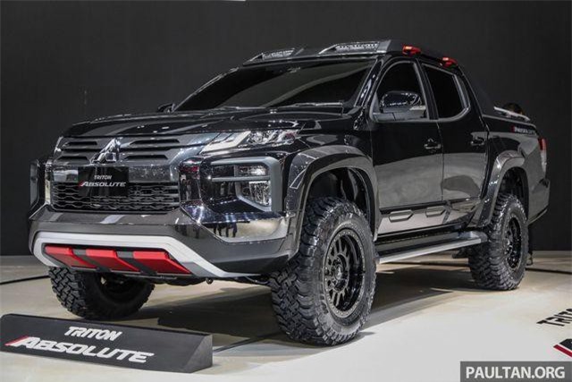 Triton Absolute: Bán tải siêu hầm hố của Mitsubishi