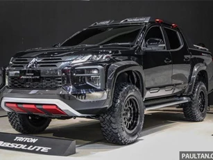 Triton Absolute: Bán tải siêu hầm hố của Mitsubishi
