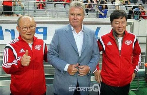 Báo Hàn Quốc mong HLV Hiddink tái ngộ thầy Park ở giải U23 châu Á