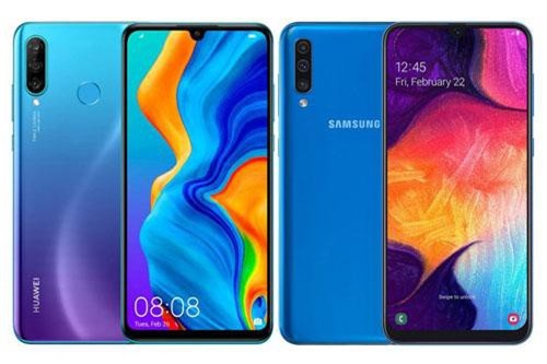 So sánh nhanh Huawei P30 Lite và Samsung Galaxy A50