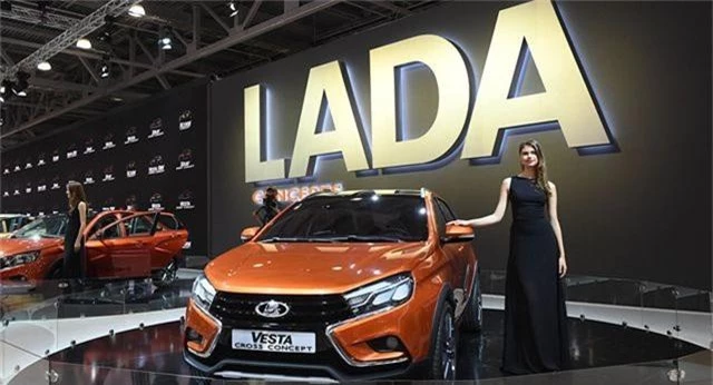 Mẫu Lada Vesta.