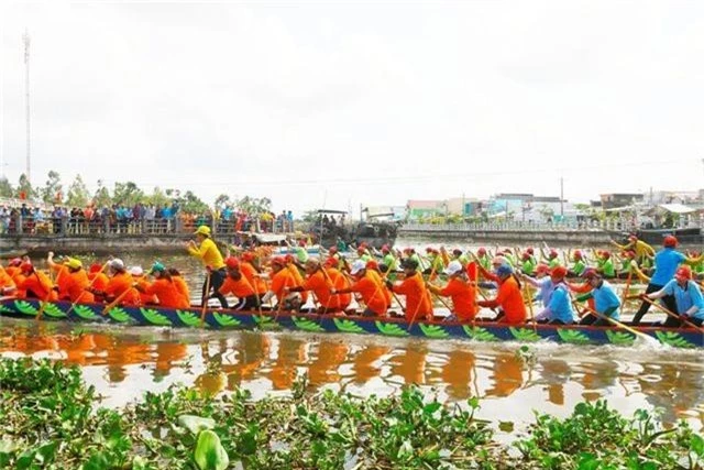 Sôi nổi đua ghe Ngo đón Tết cổ truyền Chôl-Chnăm-Thmây - 3