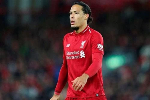 Trung vệ: Virgil van Dijk (Liverpool).