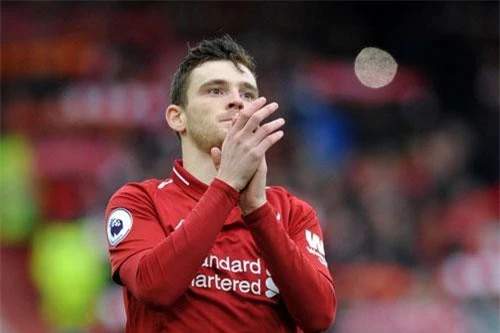 Hậu vệ trái: Andrew Robertson (Liverpool).