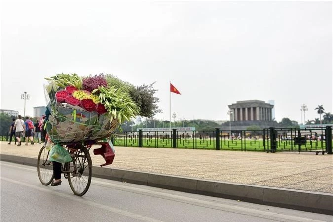 Tháng tư về, hoa loa kèn tinh khôi xuống phố Hà Nội - 20