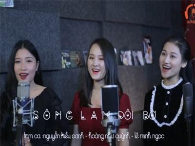 CLIP: Ba cô gái Nghệ An xinh đẹp hát dân ca 'ngọt như mía lùi'