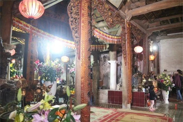 Cám cảnh ngôi chùa 300 tuổi dột nát, tượng nứt vỡ ở Hà Nội - 11
