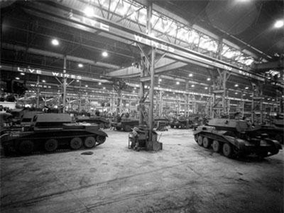 Bên trong các nhà máy sản xuất xe tăng thời Thế chiến thứ 2