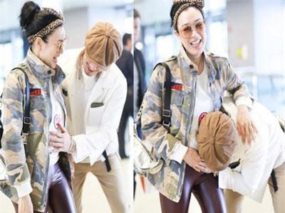 Cách đáp trả tin đồn mang thai cực dễ thương của gia đình nhà mỹ nhân "Bom sex gốc Việt" Chung Lệ Đề