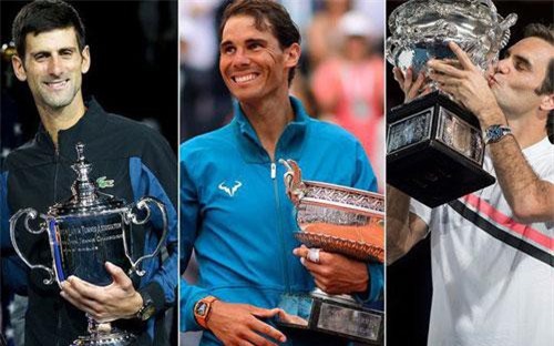 Những ông hoàng danh hiệu lớn của quần vợt thế giới