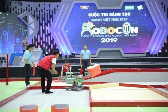 Robocon Việt Nam 2019: Xây dựng bất ngờ vượt qua người anh em Bách khoa - Ảnh 16.