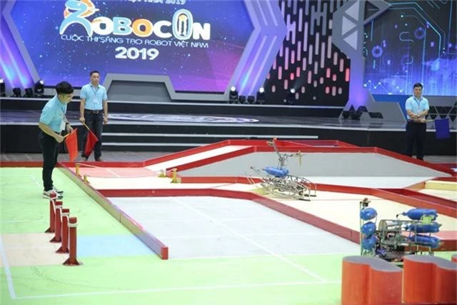 Robocon Việt Nam 2019: Xây dựng bất ngờ vượt qua người anh em Bách khoa - Ảnh 5.