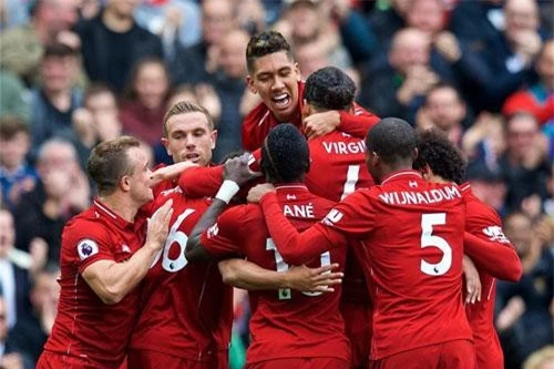 1. Liverpool - 43,8 triệu bảng.