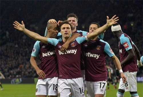 6. West Ham - 14,4 triệu bảng.