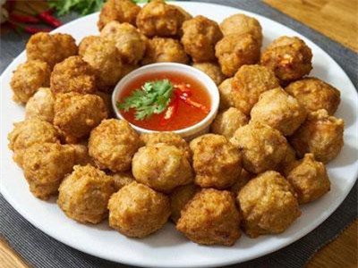 Cách làm món tôm viên chiên