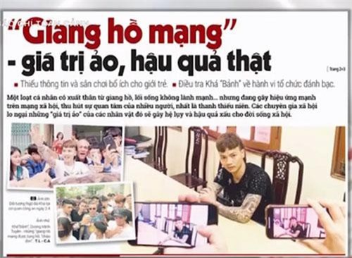 "Giang hồ mạng" - Giá trị ảo, hậu quả thật