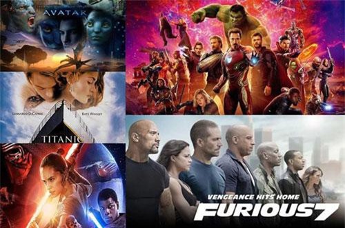 CLIP: 10 bộ phim doanh thu cao nhất mọi thời đại: Avengers, Furious lọt top