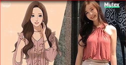 CLIP: Nhan sắc nóng bỏng của nữ họa sĩ truyện tranh True Beauty