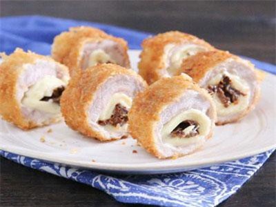 Cách làm món thịt cuộn phô mai