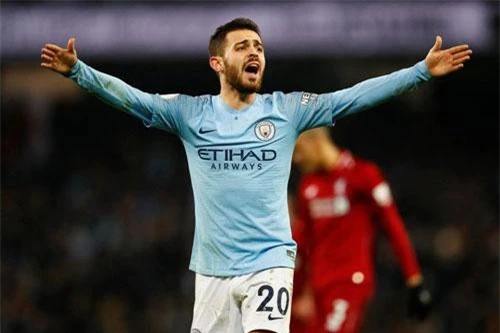 Tiền vệ trái: Bernardo Silva (Man City).