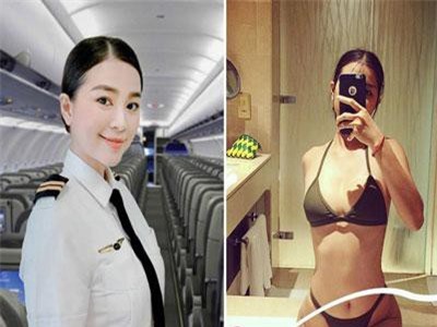 Nữ phi công Việt sở hữu body gợi cảm và gương mặt siêu hack tuổi