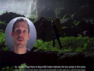 Clip: Hành trình khám phá hang Sơn Đoòng của các chuyên gia người Anh