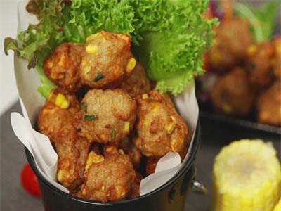 Cách làm món thịt viên chiên