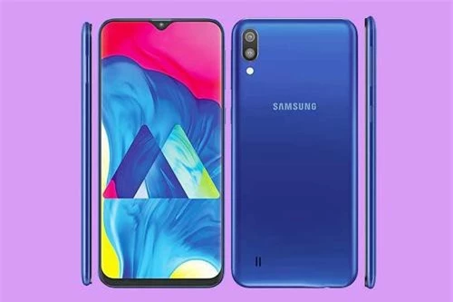 Sức mạnh phần cứng của Samsung Galaxy M10 đến từ chip Exynos 7870 lõi 8 với xung nhịp 1,6 GHz, GPU Mali-T830 MP1. RAM 2 GB/ROM 16 GB, có khay cắm thẻ microSD chuyên dụng với dung lượng tối đa 512 GB. Hệ điều hành Android 8.1 Oreo, được tùy biến trên giao diện Experience 9.5.