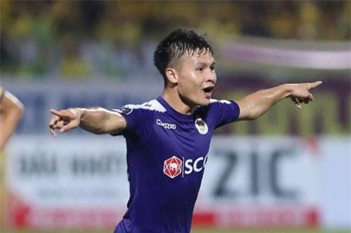 Quang Hải dẫn đầu danh sách 5 bàn thắng đẹp nhất vòng 4 V.League. Ảnh: VPF.