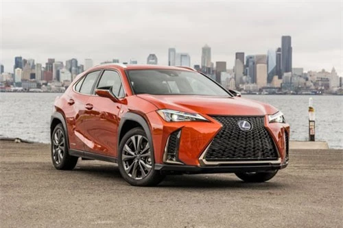 =1. Lexus UX200 (mức tiêu hao nhiên liệu: 8,6 lít/100 km).