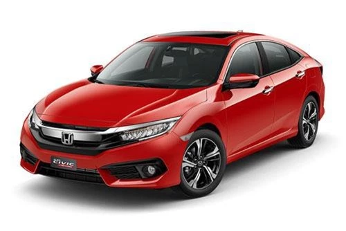 =1. Honda Civic (doanh số: 0 chiếc). 