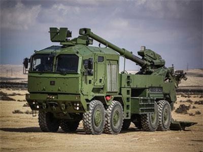 Tính năng pháo tự hành hiện đại bậc nhất của Israel ATMOS 2000