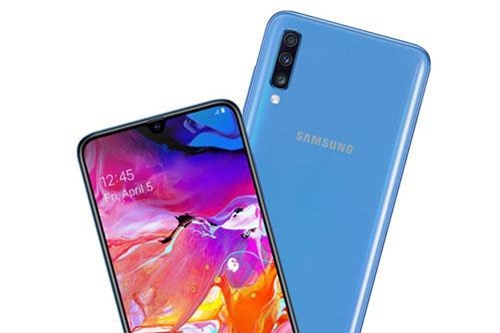 Cận cảnh Samsung Galaxy A70: 3 camera sau, RAM 6 GB, pin 4.500 mAh