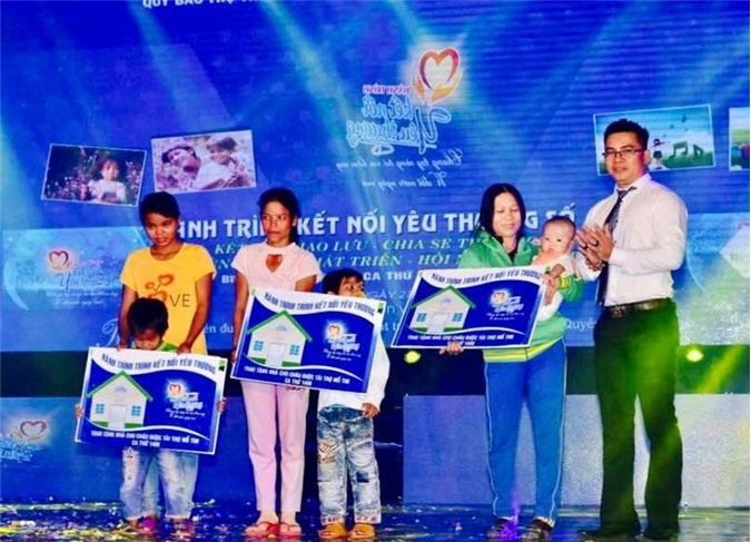 Ông Đinh Trọng Vỹ người sáng lập chương trình thiện nguyện ý nghĩa Hành trình Kết nối Yêu Thương