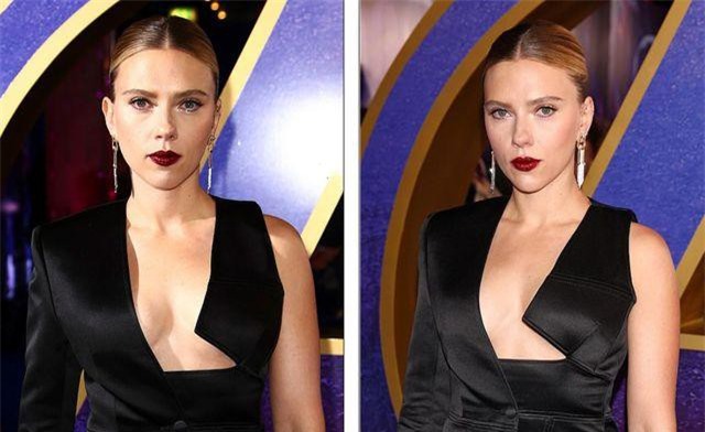 Scarlett Johansson khoe ngực căng tròn