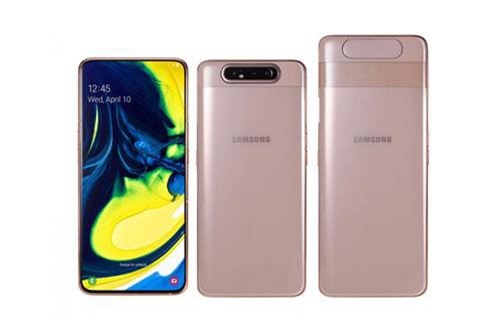 Samsung Galaxy A80: Camera xoay 180 độ, chip S730, RAM 8 GB, giá gần 17 triệu