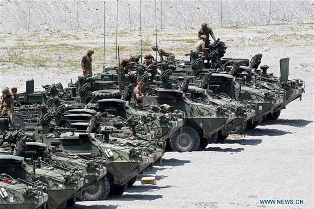 Khí tài quân sự Mỹ - Philippines phô diễn sức mạnh trong tập trận lớn nhất năm - 4